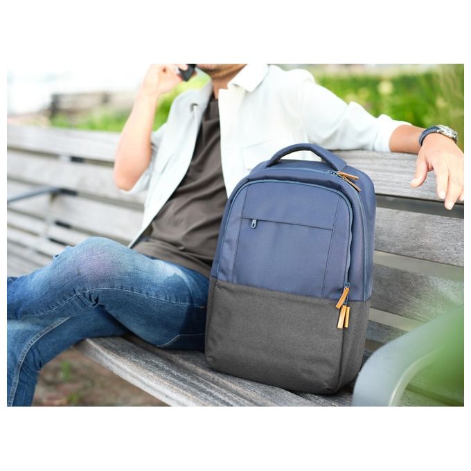 Trust 25124 Lisboa Zaino Porta PC 16'' 23 L 3 Scomparti colore Blu