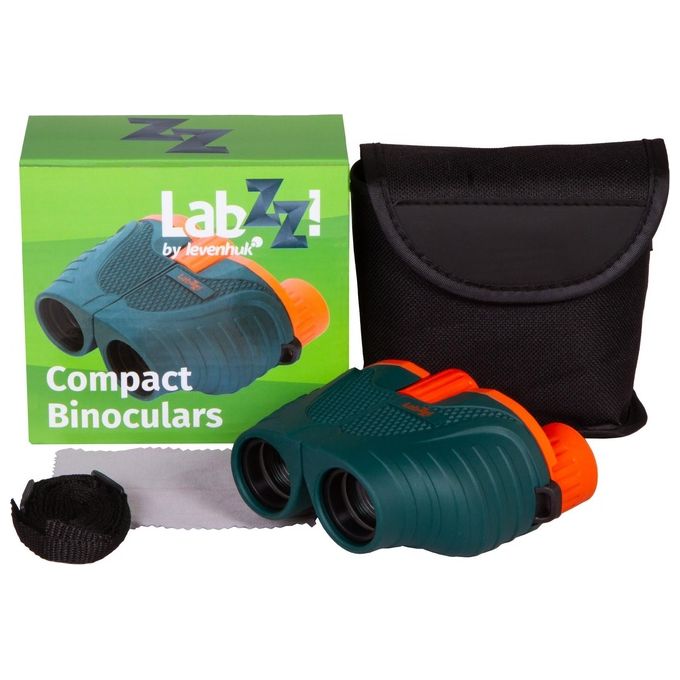 Levenhuk LabZZ B6 Binocolo per Ragazzi con Ottiche Multi-Coated in Vetro