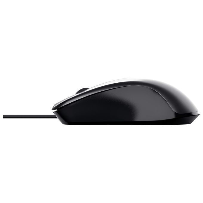 Trust Carve Mouse Usb Tipo A Ottico 1200 Dpi Ambidestro