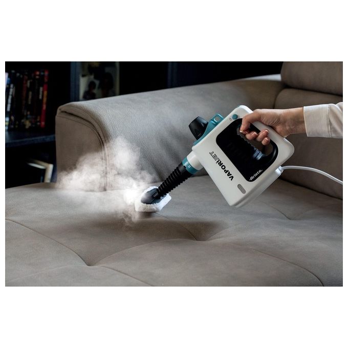 Ariete 4137 Vaporì Jet Pistola a Vapore 1050W 3.5 bar 250 ml Caldaia Alluminio Kit Accessori Incluso colore Bianco