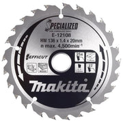 Makita E-12120 EFFICUT Lama per Sega 136x20x25Z