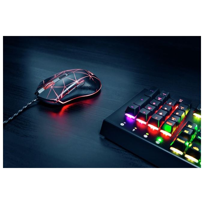 Trust GXT 133 Locx Mouse Gaming Usb Ottico 4000DPI