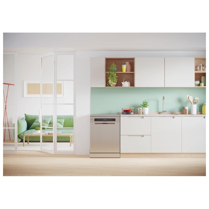 Candy 32002507 RapidÓ Lavastoviglie 16 coperti Classe C Wi-Fi BLE Smart Basket Smart Door 44 dB (85x59,7x59,8 cm) colore Inox