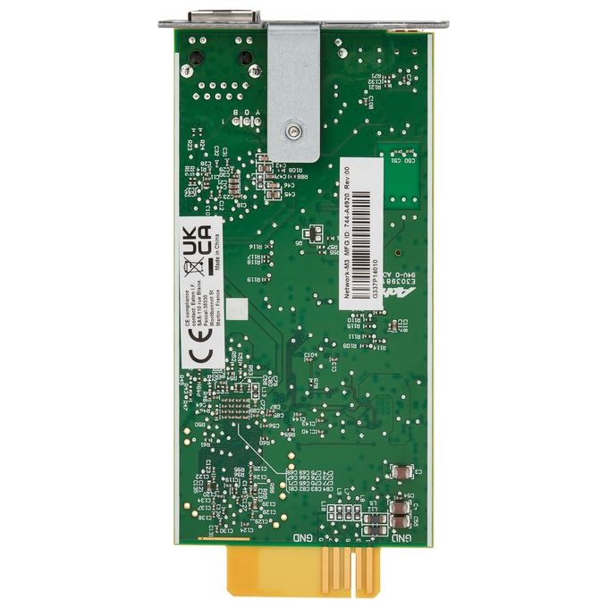 Eaton NETWORK-M3 Scheda di rete e adattatore interno Ethernet 1000 Mbit-s Tecnologia Cablato Interfaccia MiniSlot Gigabit Ethernet colore Nero