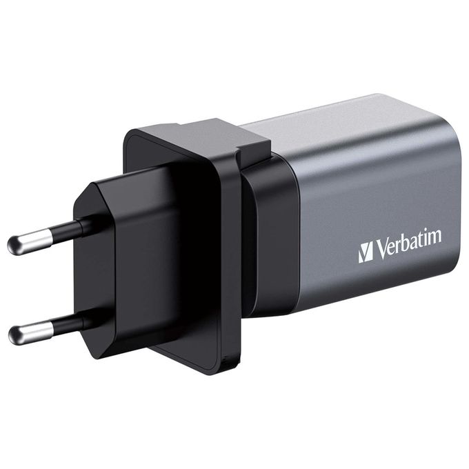 Verbatim GNC-35 Caricatore Universale Nero-Grigio AC Ricarica Rapida Interno