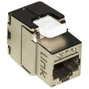 Link Presa Rete Keystone Jack Rj45 Categoria 5e Schermata Tooless Contatti Dorati 50 Micron