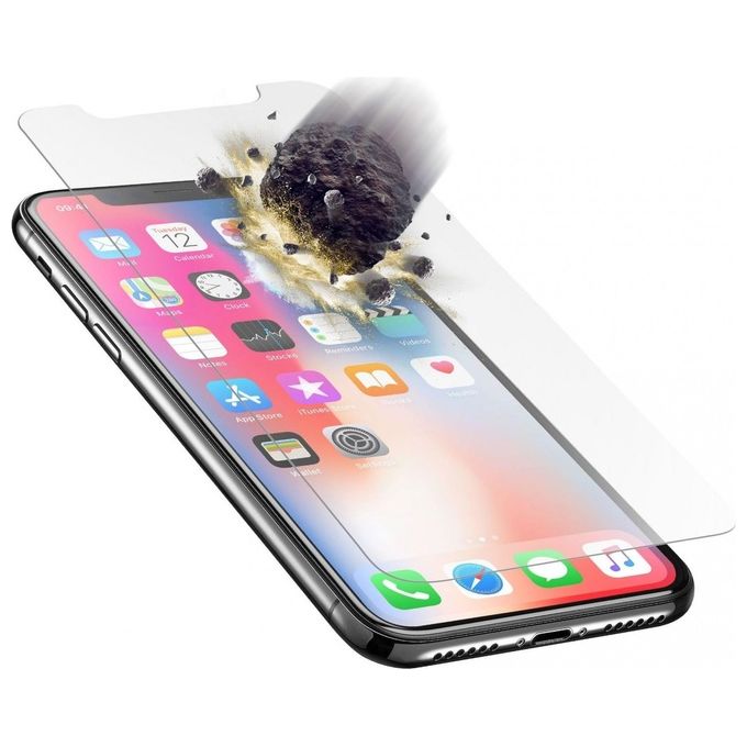 Cellular Line TETRAGLASSIPH8 Pellicola Proteggischermo Trasparente per iPhone X