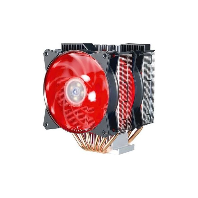 Cooler Master MAP-D6PN-218PC-R2 MasterAir MA621P Dissipatore CPU AMD TR4 6 Heatpipes 2x120mm RGB PWM 600-1800 rpm colore Nero
