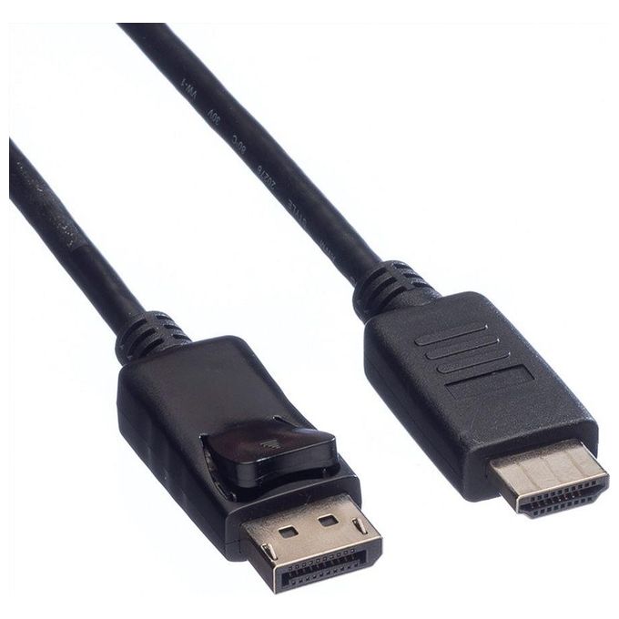 Roline Cavo Dp-Hdtv 3mt M-M Value Displayport-Hdmi 2k1080p 60hz