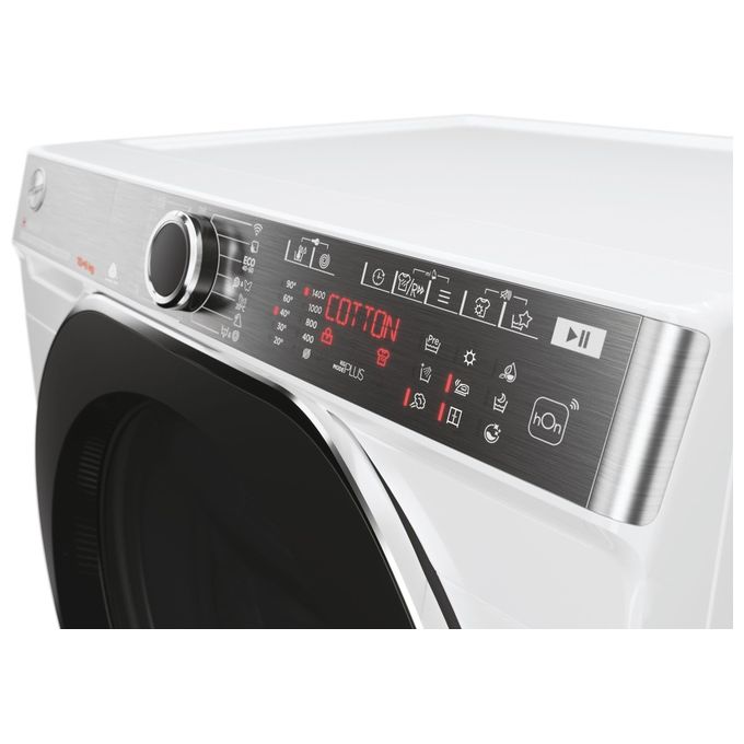 Hoover H5DPB4149AMBC-S H-WashandDry 550 Lavasciuga Frontale 14-9 Kg 1400 rpm Classe A Inverter Vapore Wi-Fi (85x60x67 cm) colore Bianco
