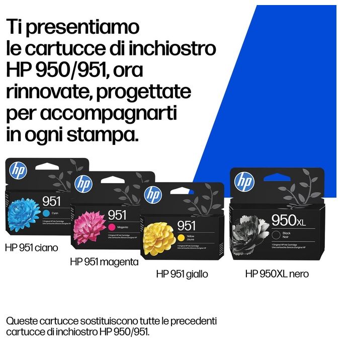HP 951 Alta resa magenta originale cartuccia d'inchiostro per Officejet Pro 251dw, 276dw, 8100, 8600, 8600 N911a, 8610, 8620, 8630