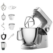 Kenwood Impastatrice Planetaria Titanium Chef Baker XL 7L 1200W con Bilancia