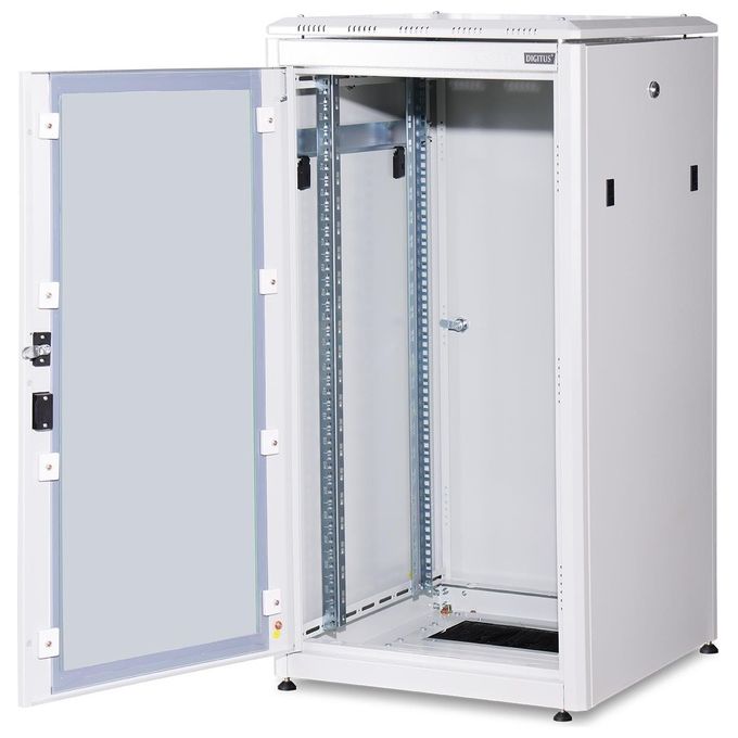 Digitus DN-19 22U-6-6-1 Serie Unique Armadio di rete 22U 600x600 mm colore Grigio