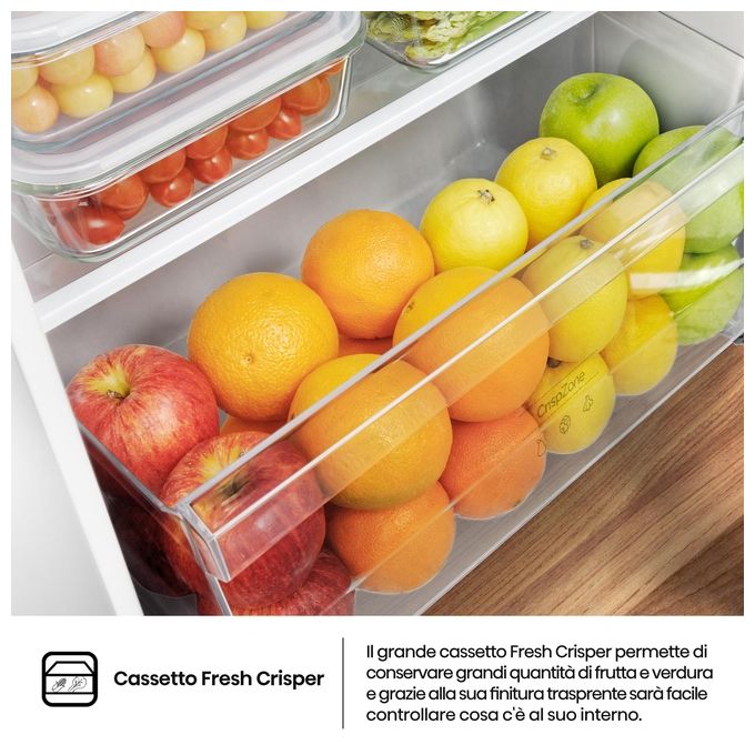 Hisense RI1P205NEWE Frigorifero Combinato da Incasso 205 L 145 cm Classe E 39 dB Porte Reversibili LED colore Bianco