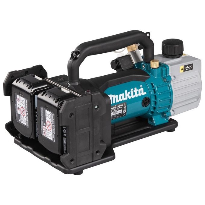 Makita DVP181ZK Pompa per vuoto a batteria 18V 2x18V 113 l-min 3 Pa serbatoio 300 ml colore Nero