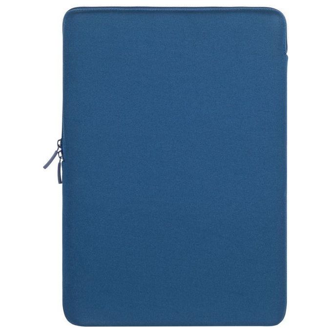 Rivacase Custodia Antishock per Laptop 13.3''-14'' Zip Verticale Blu Scuro
