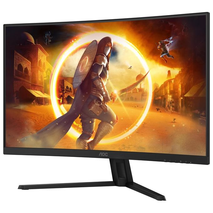 AOC CQ32G4VEAD G4 Monitor PC 31.5'' QHD 2560x1440 180Hz Fast VA HDR10 colore Nero Grigio
