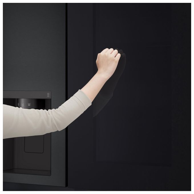 LG GSGV81EPLL InstaView Frigorifero Side by Side 635 L 179 cm Classe E 36 dB Total No Frost Wi-Fi Dispenser colore Nero