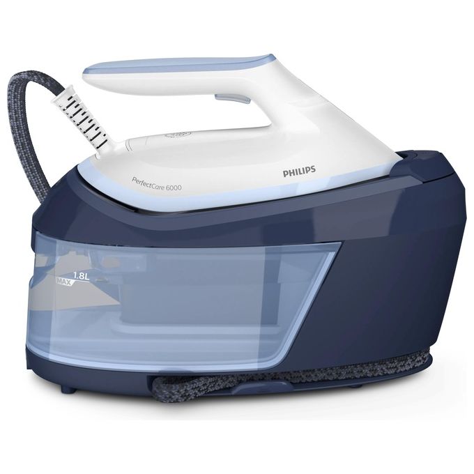 Philips PSG6026-20 PerfectCare Serie 6000 Ferro da Stiro con Caldaia 2400 W 6,5 bar 130 g-min 1,8 L colore Bianco