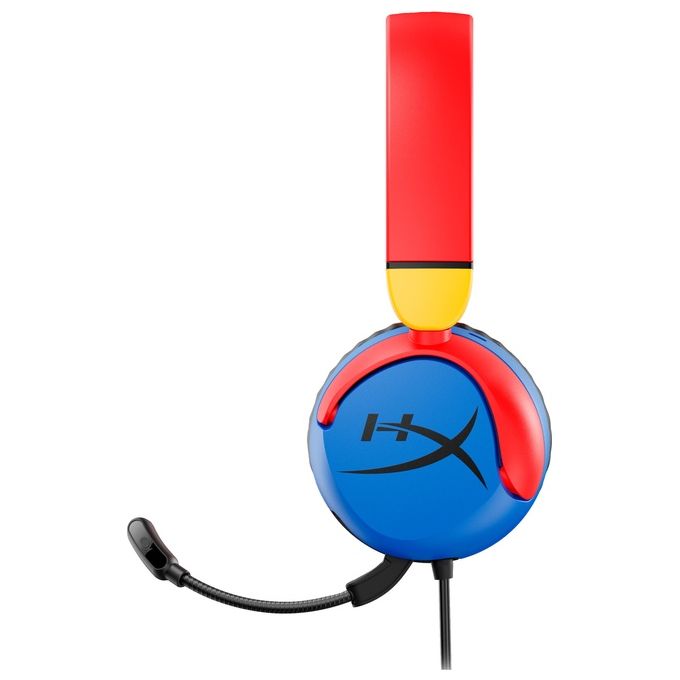 HyperX 7G8F3AA Cuffie Gaming Cloud Mini Cablate con Microfono Flip-to-Mute e Cavo Rimovibile Jack 3.5 mm colore Multicolore