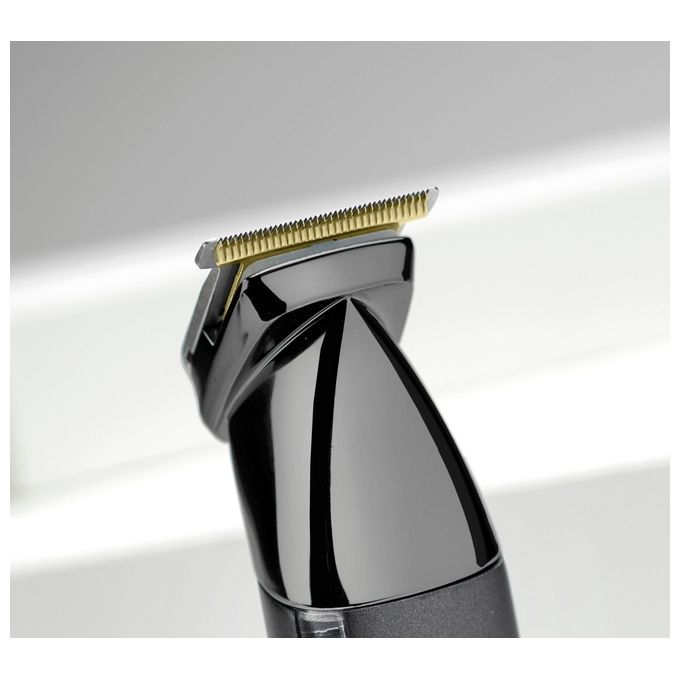 BaByliss MT991E Super X Metal Regolabarba Multi Trimmer 15 in 1 Ioni di Litio 300 min Bagnato e Secco colore Nero e Cromato