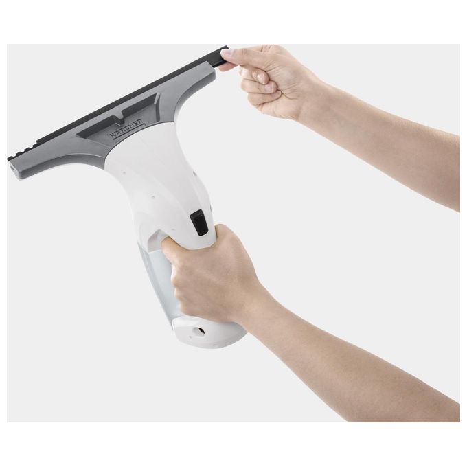Kärcher WV 1 PLUS Lavavetri Aspiragocce Portatile Batteria Li-Ion 0,1 L 60 m² 54 dB colore Nero Bianco