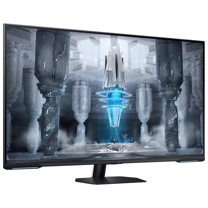 Samsung LS43CG700NUXEN Odyssey Neo G7 Monitor Gaming 43'' UHD 4K VA 144Hz 1ms HDR10+ FreeSync Premium Pro Smart TV WiFi Bluetooth colore Bianco