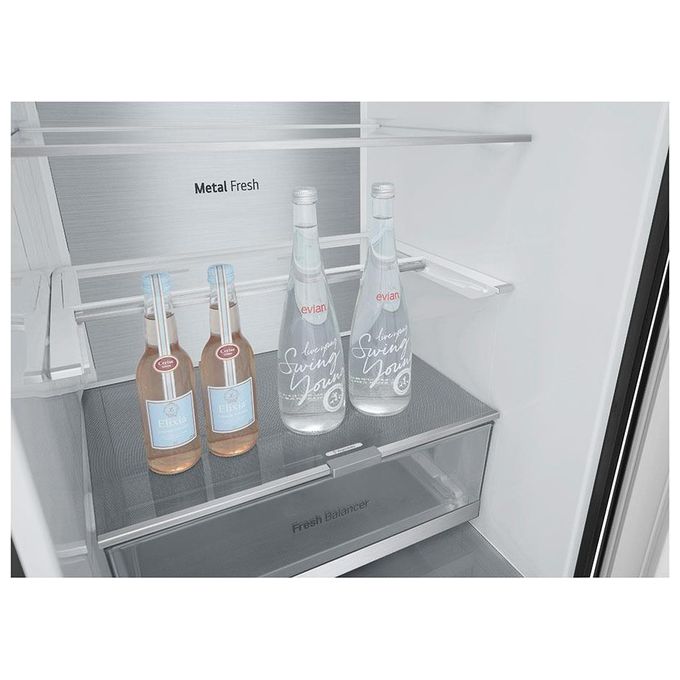 LG GBV7280BEV Frigorifero Combinato 387 L 203 cm Classe B 33 dB Total No Frost DoorCooling+ LINEARCooling colore Nero