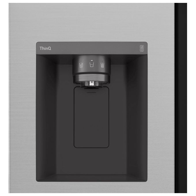 LG GSGV80PYLD InstaView Frigorifero Americano Side by Side 635 L 179 cm Classe D 35 dB No Frost Dispenser Wi-Fi colore Argento
