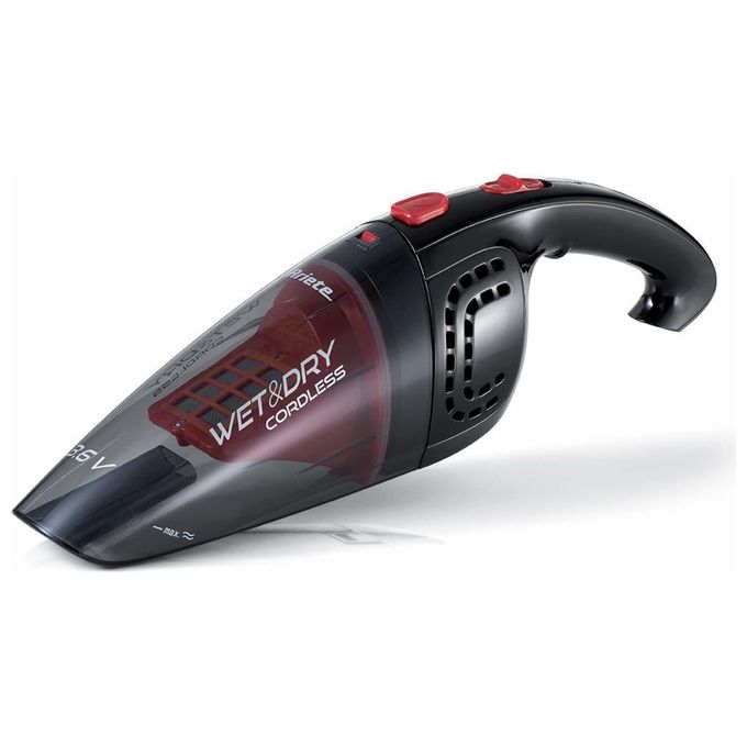 Ariete 2474 Wet and Dry Cordless Aspirapolvere Nero-Viola