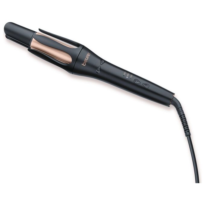 Beurer 10194 Arricciacapelli HT 75 con Regolazione Temperatura 3 Livelli e Rivestimento in Ceramica colore Rosa Rose Gold