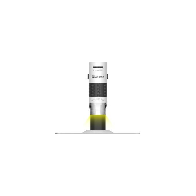 Atlantis E45-MS725 Microscopio Digitale USB Risoluzione UXGA 1600x1200 Ingrandimento 60x e 250x Doppio Fuoco Supporto Regolabile colore Nero