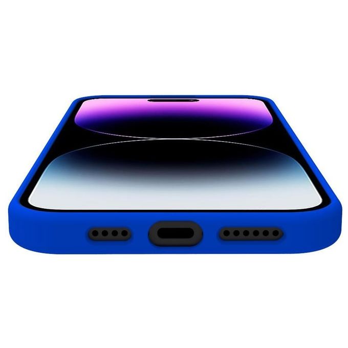 Celly Cromo Cover per iPhone 15 Pro Max Blu