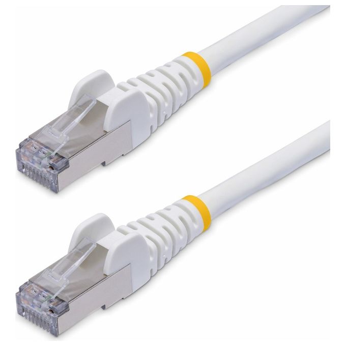 StarTech NLWH-15M-CAT8-PATCH Cavo Ethernet CAT8 15m 25G-40G 2000MHz 100W PoE++ S-FTP Rame Puro 26AWG LSZH colore Bianco