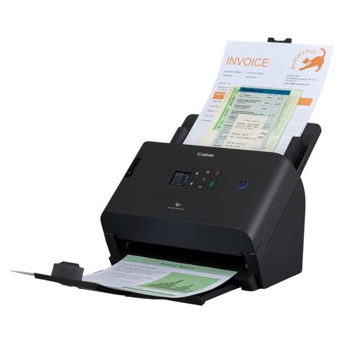 Canon 6383C003 imageFORMULA DR-S250N Scanner a foglio 600 x 600 DPI A4 scansione fronte retro LAN USB colore Nero