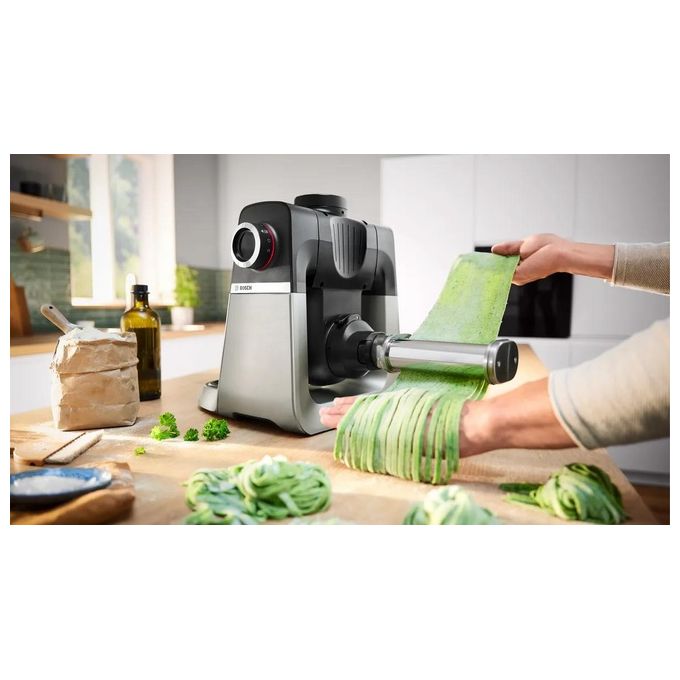Bosch MUZS6PP Serie 6 Set di attacchi per preparazione pasta fresca Acciaio inox colore Argento