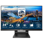Philips 242B1TC-00 Monitor Touch Screen 23,8'' IPS Full HD 1920x1080 VGA HDMI DisplayPort Hub USB 3.2 Altoparlanti colore Nero