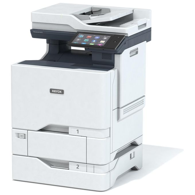 Xerox C625V_DN VersaLink C625 Stampante Multifunzione Laser a Colori A4 50 ppm Duplex Automatico con Touchscreen 7 pollici Wi-Fi Opzionale Ethernet Gigabit NFC colore Nero