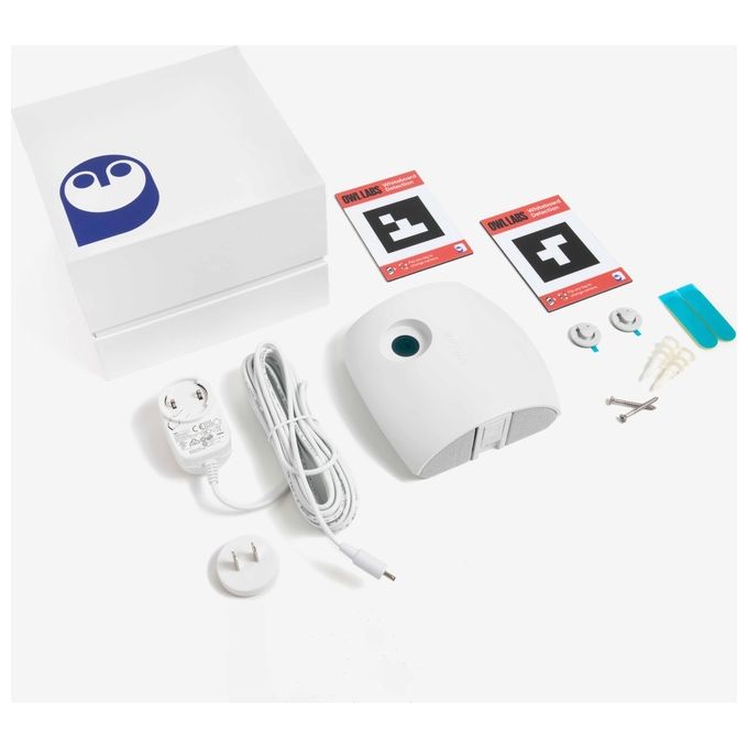 Owl Labs WBC100-2000 Whiteboard Owl Videocamera per Lavagna 13 MP Full HD 10 fps Wi-Fi 5 Bluetooth 5.0 colore Bianco