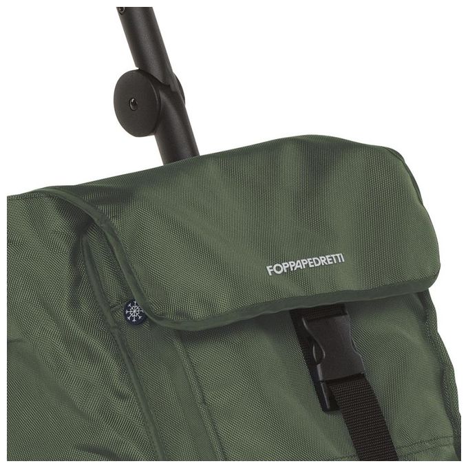 Foppa Go-Up Carrello Porta Spesa Olive