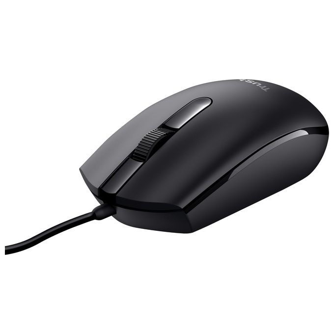 Trust Basi Mouse Ambidestro Usb Tipo A Ottico 1200 Dpi