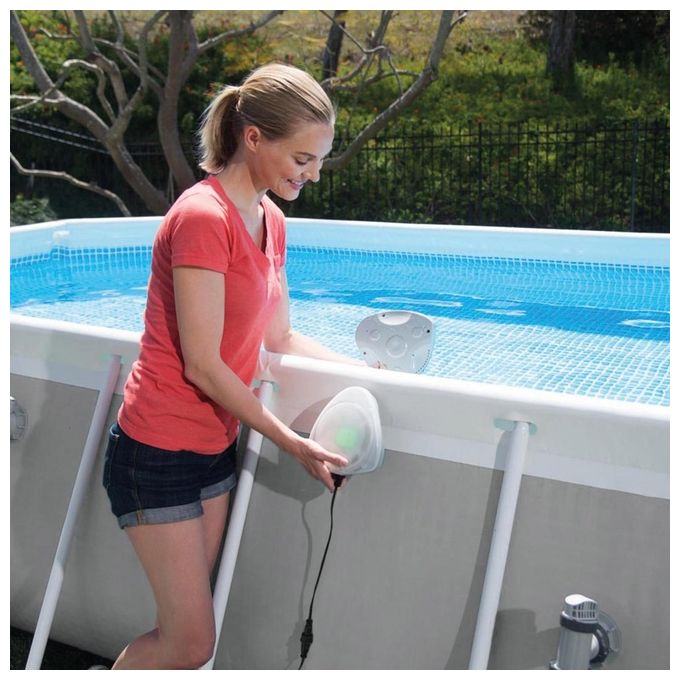 Intex Luce a Parete per piscina Multicolore Led Magnetico