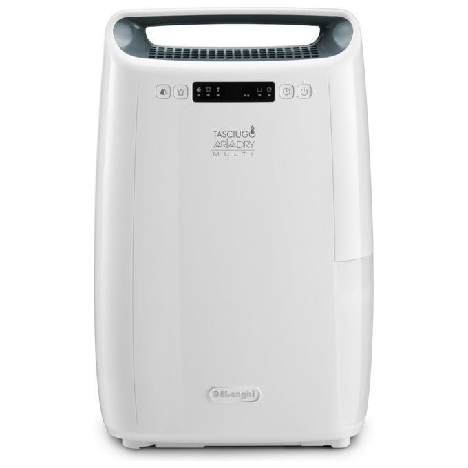 De'Longhi DEXD216RF AriaDry Deumidificatore 16L-giorno 285W Filtro 3 Azioni Serbatoio 2.1L R290 colore Bianco