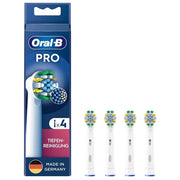 Braun Oral-B Deep Cleaning 4 Pezzi Bianco