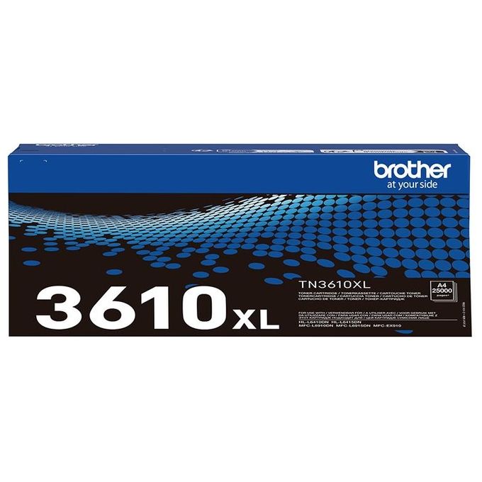 Brother TN-3610XL Toner Originale Nero con Resa 25000 Pagine per HL-L6210DW HL-L6410DN MFC-L6710DW MFC-L6910DN MFC-L6915DN colore Nero
