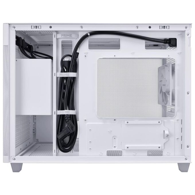ASUS 90DC00G3-B39000 Prime AP201 Case MicroATX Supporto Radiatore 360 mm Scheda Grafica 338 mm Alimentatore ATX colore Bianco