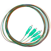 Link Confezione 4 Pigtail 2mt Connettore Sc Simplex Multimode Om3