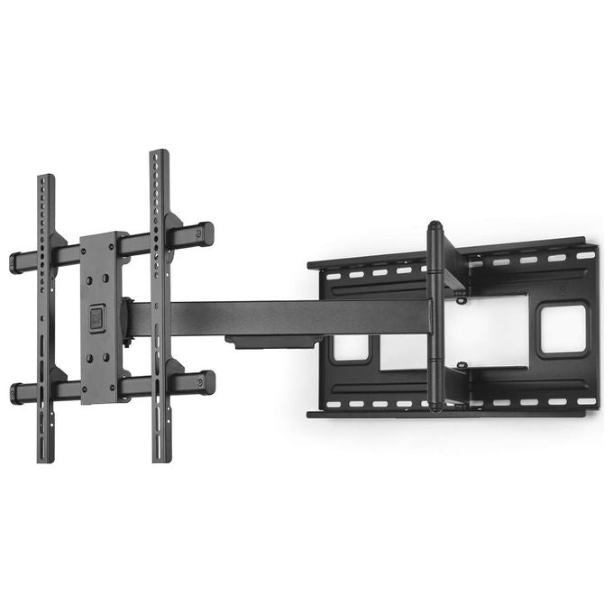 One For All WM4453 Supporto a Muro per TV 32'' a 77'' Compatibilita' VESA 100x100 fino a 400x400 Inclinazione 15° Rotazione 180° Portata 50 Kg colore Nero