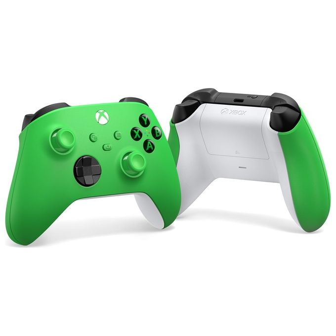 Microsoft QAU-00091 Controller Wireless Xbox Series X S One Bluetooth Pulsante Condividi D-pad ibrido Jack 3,5 mm colore Verde