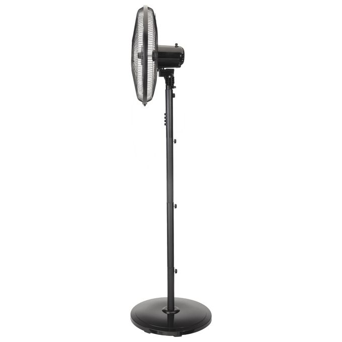 Bimar VP165 Ventilatore a Piantana 45cm 5 Pale 3 Velocita' Oscillazione Automatica Altezza Regolabile 60W colore Nero